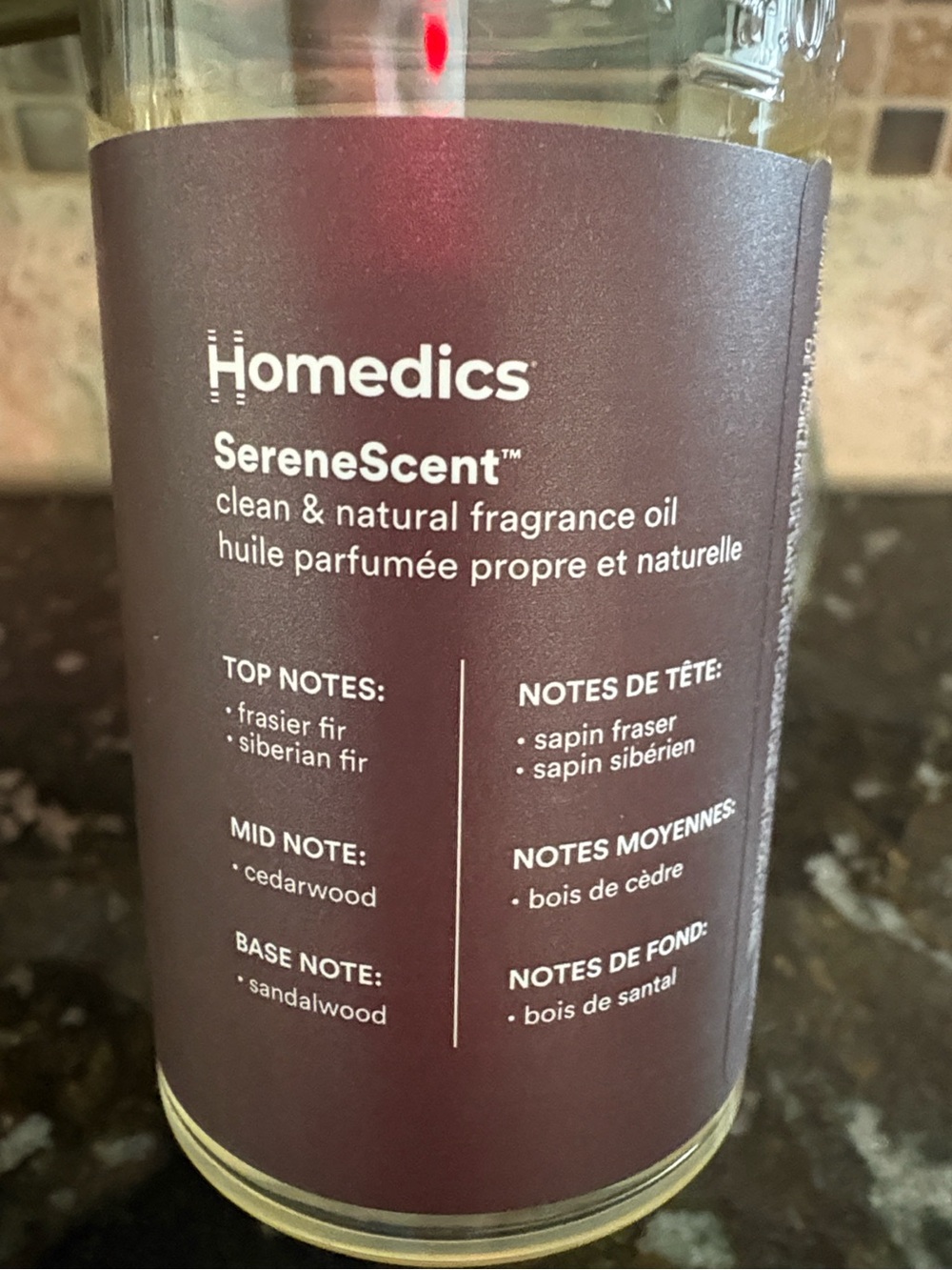 Homedics SereneScent Waterless Home Fragrance in Aspen Fir - Picture 2 of 6